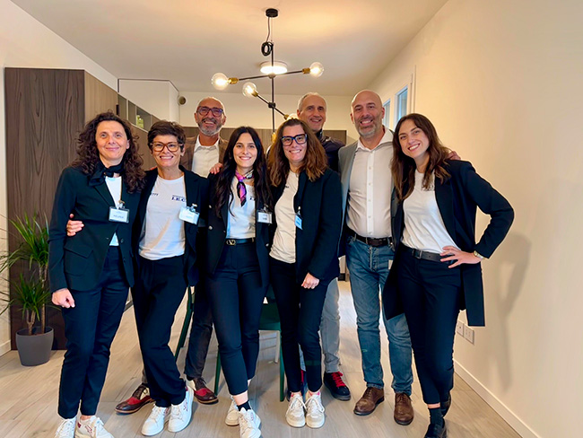 Staff I.E.C. Manenti durante l'Open House